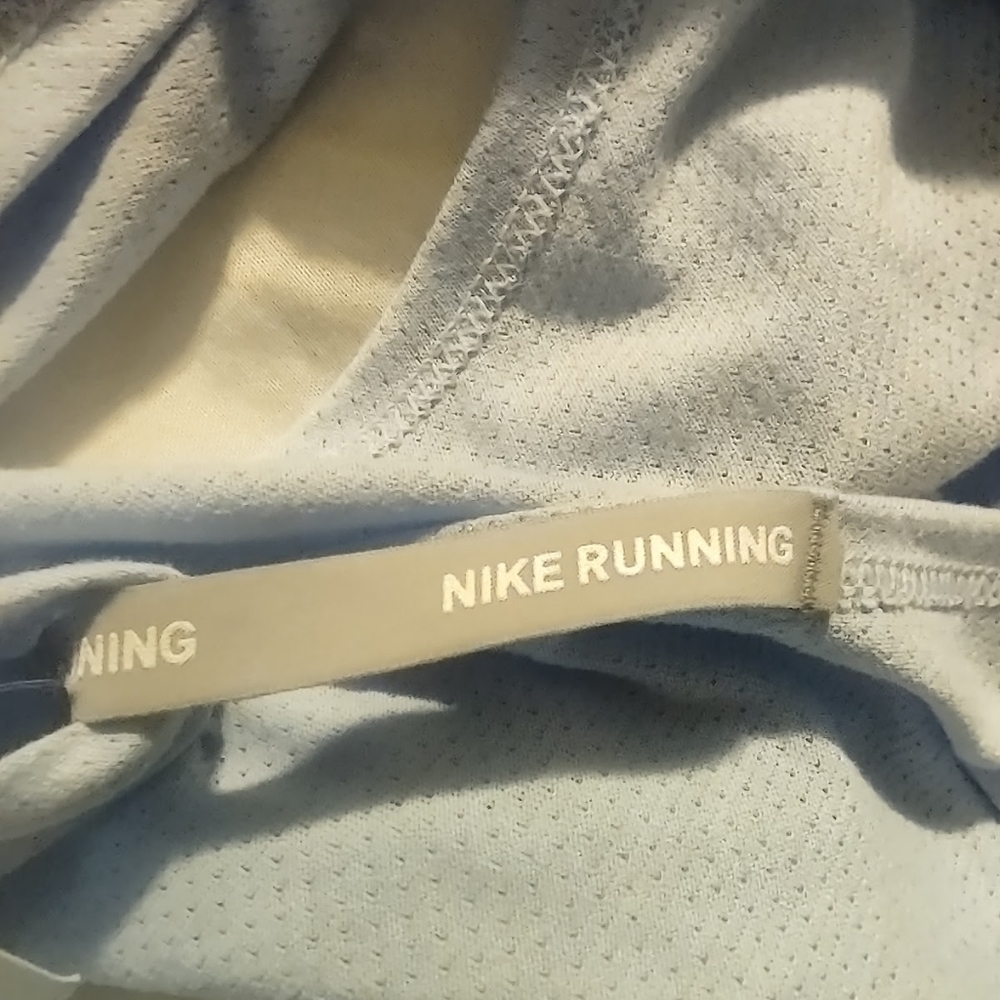 Final Sale $$ Nike Standard Dry Fit Printed Logo Criss Cross Back Tank Top - Picture 10 of 10